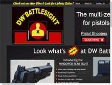 Tablet Screenshot of dwbattlesight.com